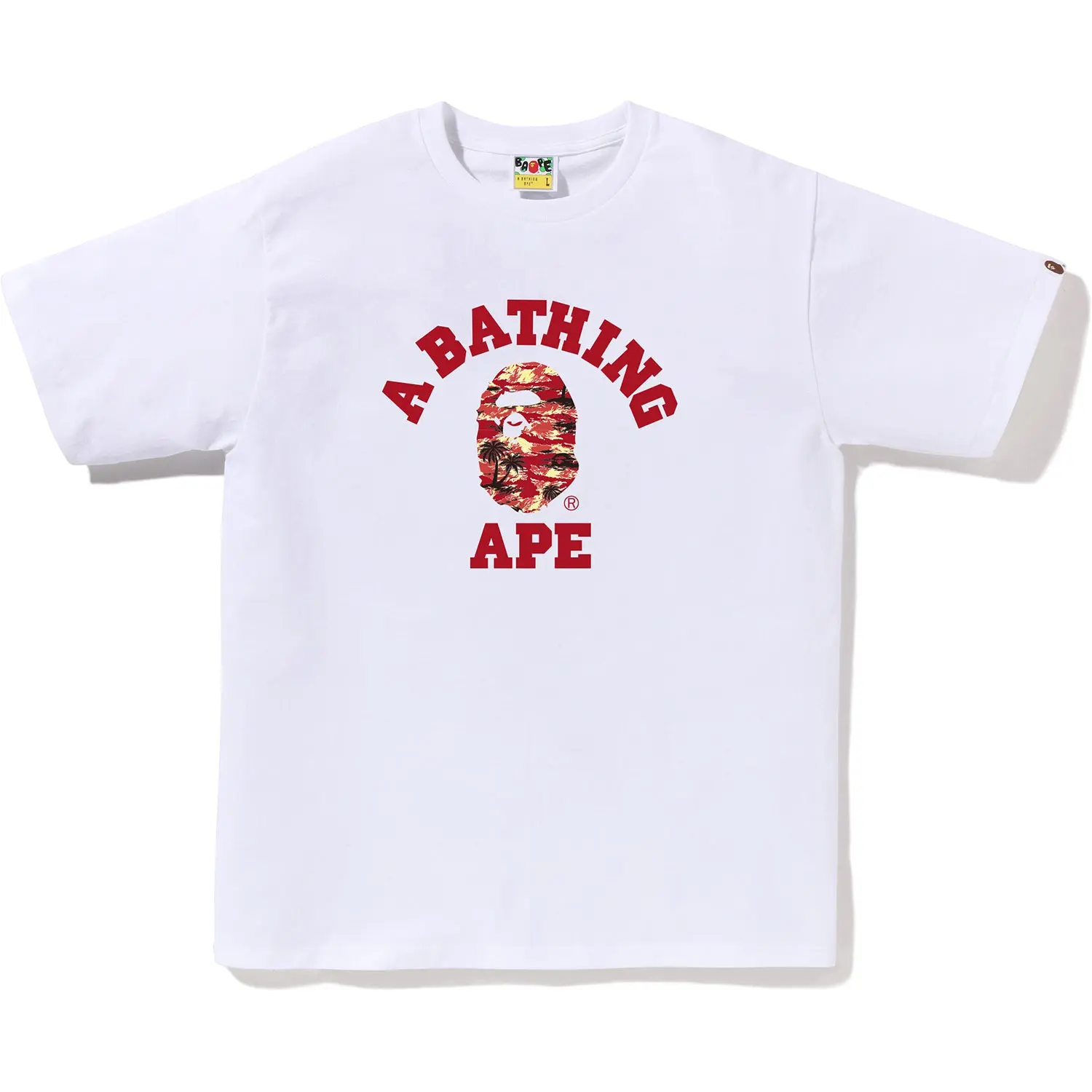 PALM TREE CAMO COLLEGE TEE MENS