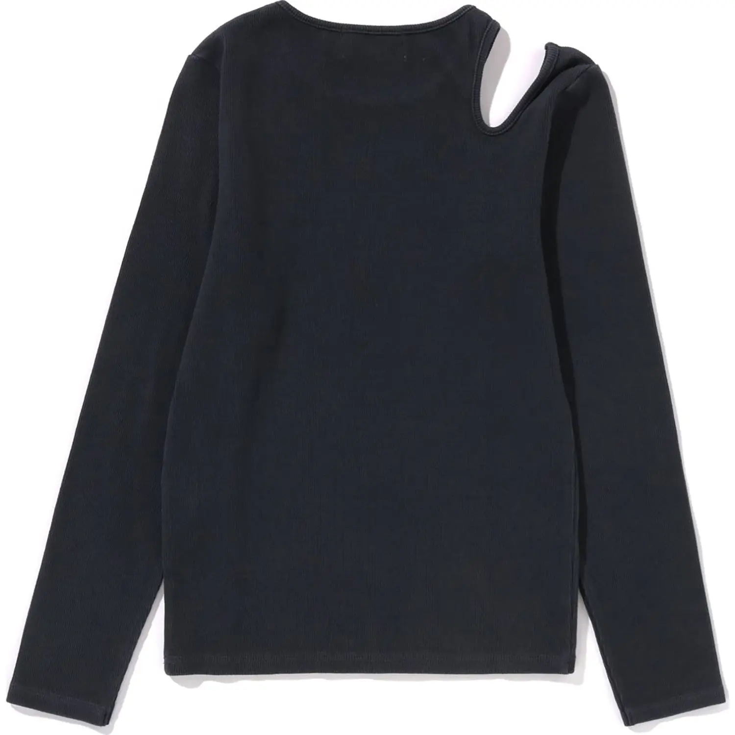PIGMENT DYED CUT OUT RIB L/S TEE LADIES - Image 2