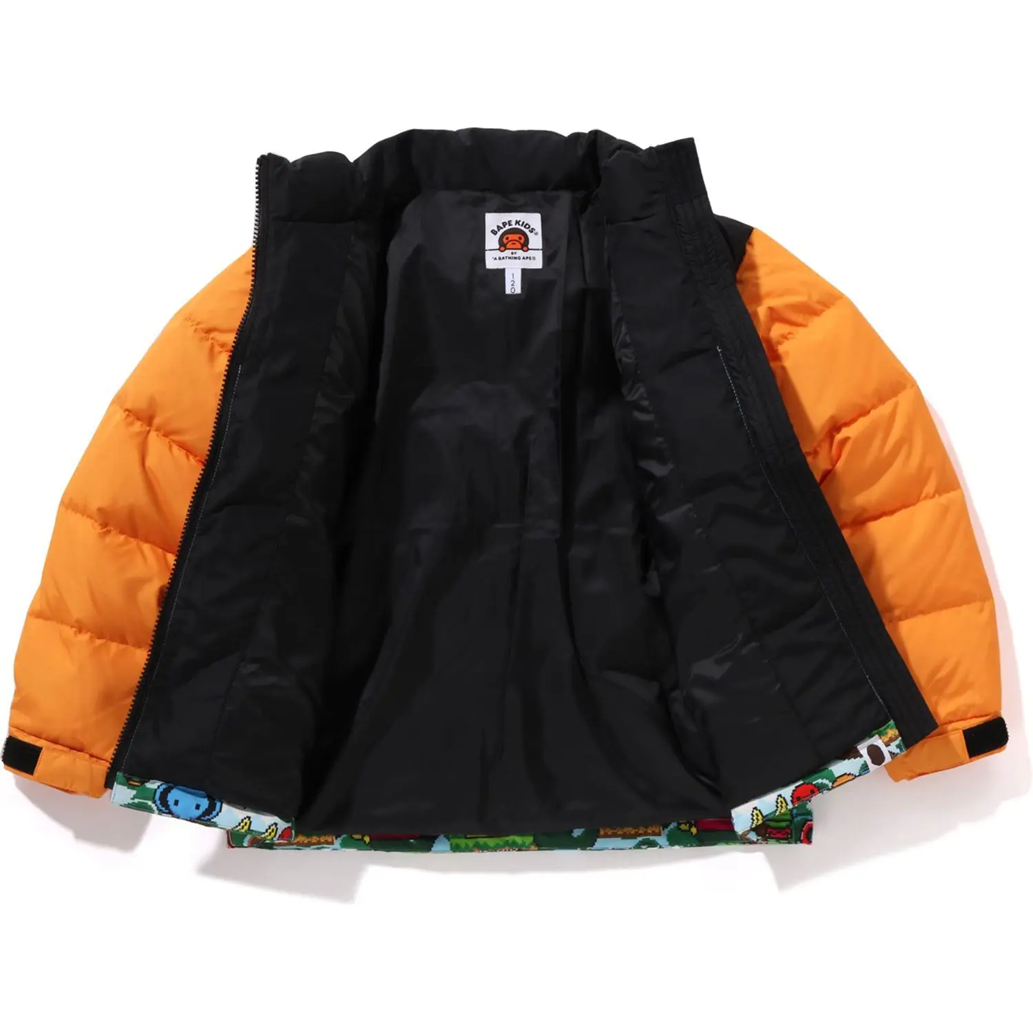 BABY MILO GAME PATTERN DOWN JACKET KIDS - Image 6