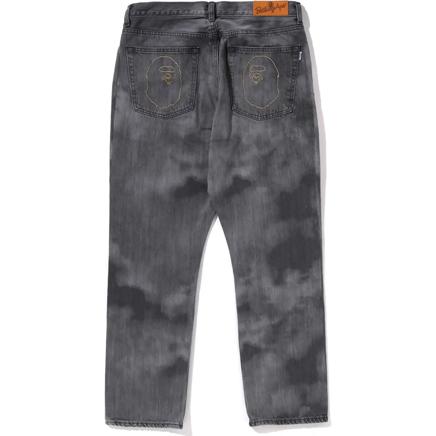 HIGH TONE BLEACH REGULAR FIT DENIM PANTS MENS - Image 2