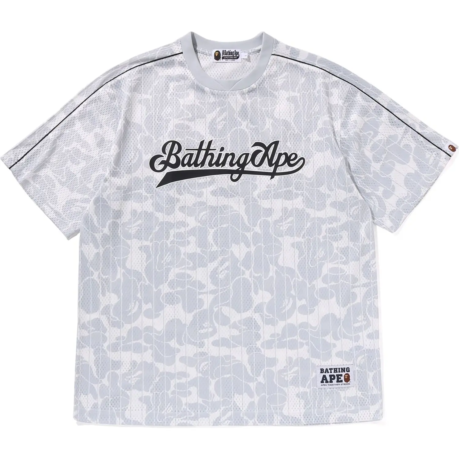 CAMO STRIPE BASEBALL LOGO RELAXED FIT TEE MENS