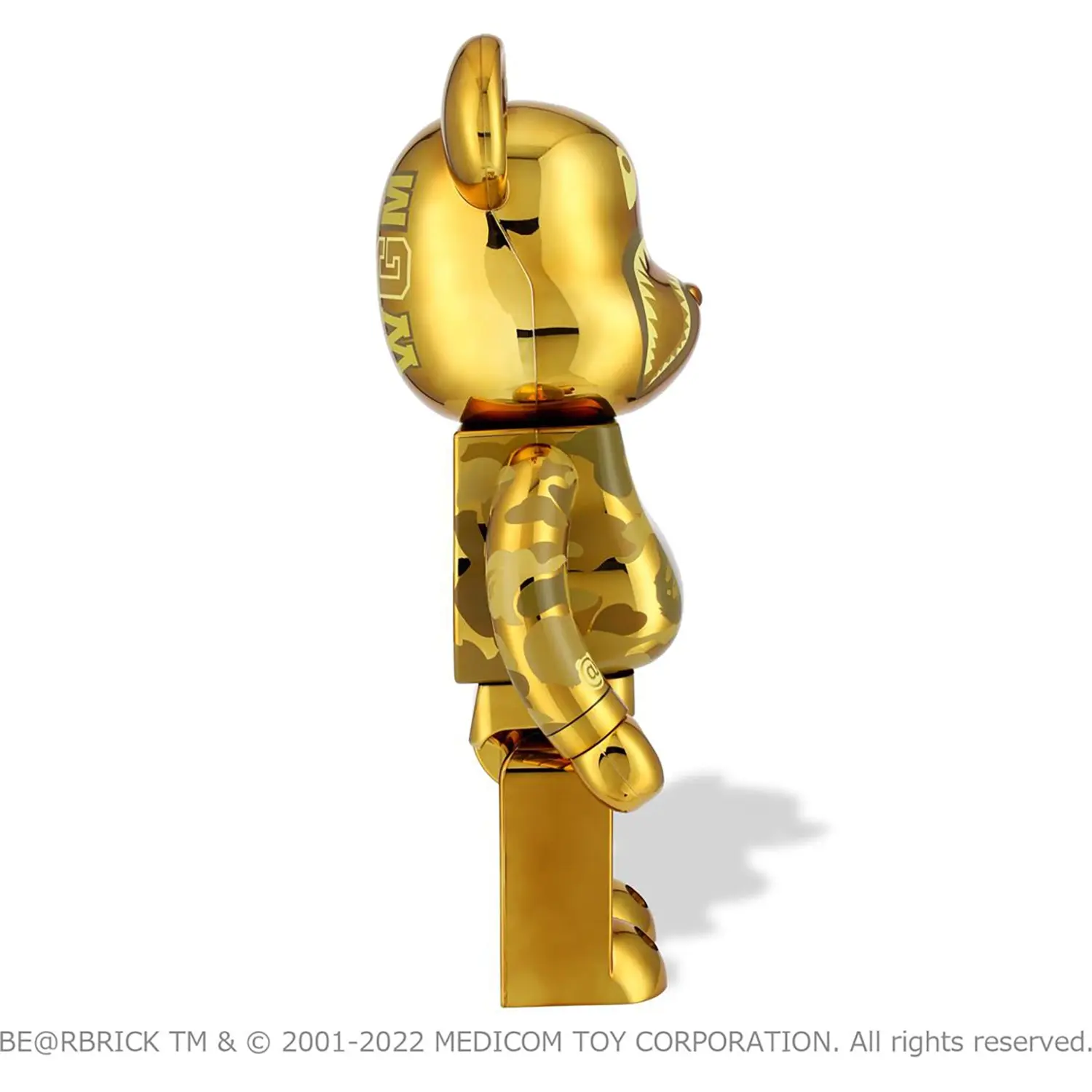 ABC CAMO SHARK BE@RBRICK 1000% - Image 3