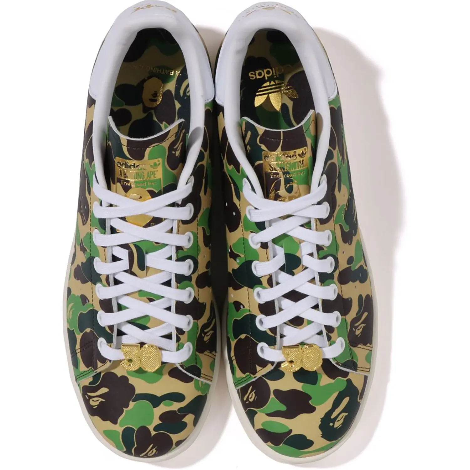 BAPE X ADIDAS STAN SMITH BAPE ABC CAMO IG8949 MENS - Image 3