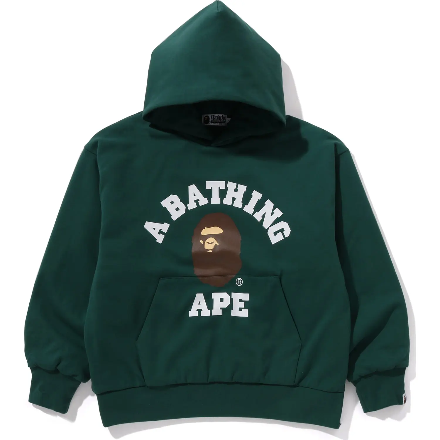 COLLEGE PUFFY RELAXED FIT PULLOVER HOODIE MENS - Image 9
