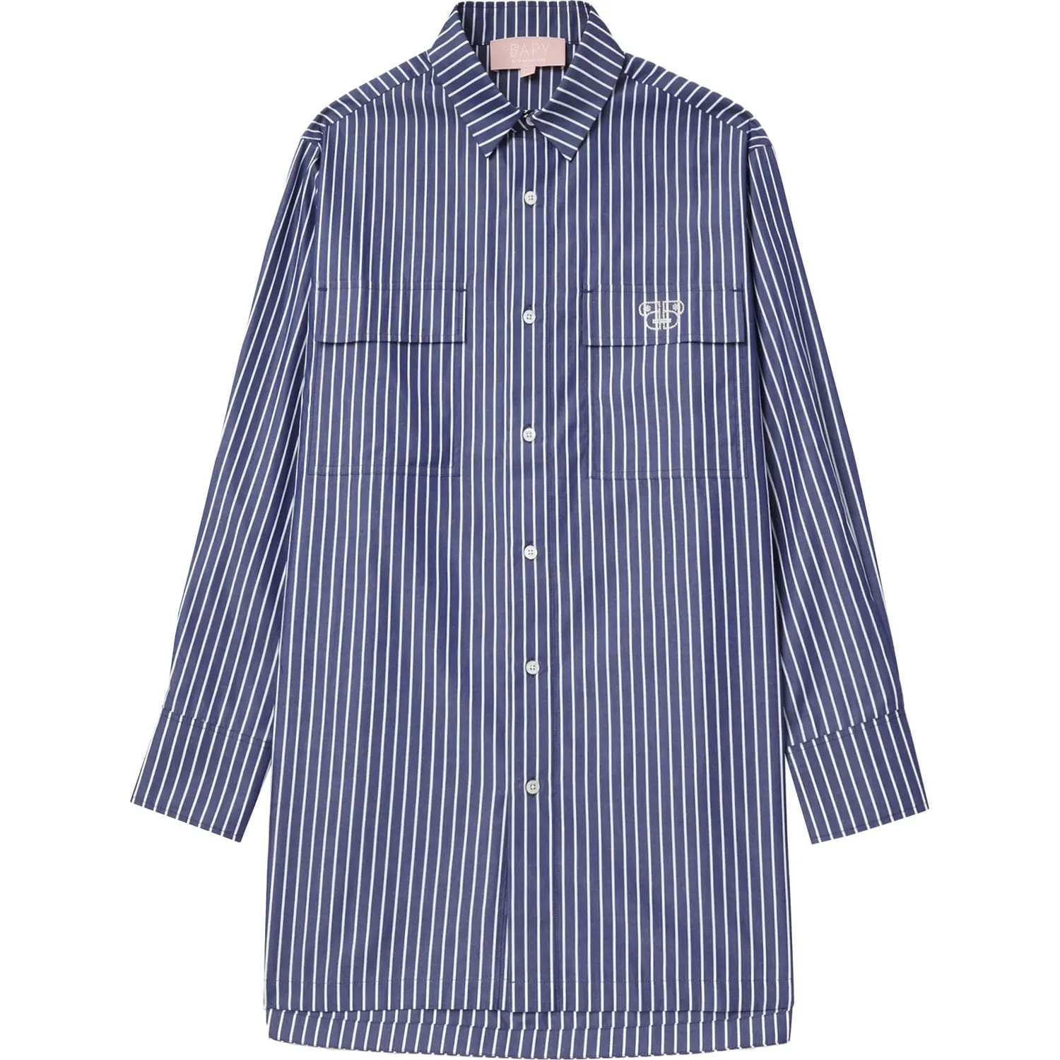 BAPY STRIPED SHIRT LADIES