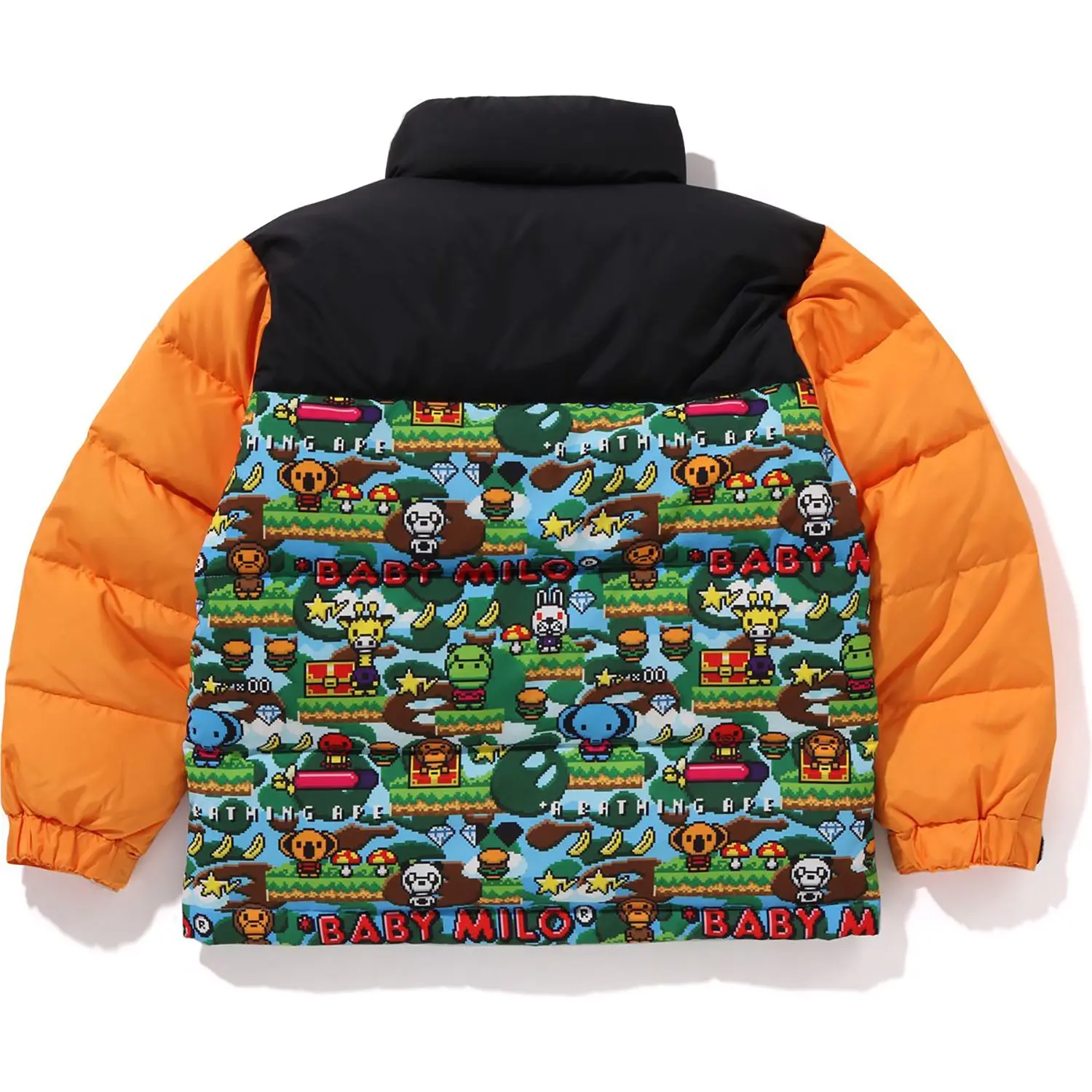 BABY MILO GAME PATTERN DOWN JACKET KIDS - Image 5